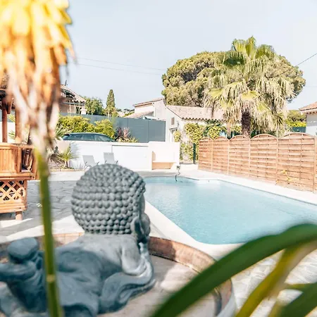Detente Au Reve D'azur, 1 Chambre, A Pied , Piscine Partagee, Bbq Draps Inclus Sainte-Maxime